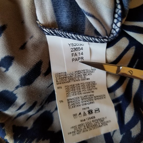 Venus NWOT Dark Blue and Multi Colored Embellished Maxi Skirt - Picture 8 of 10